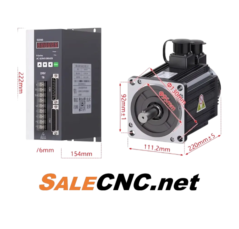Servo Motor + Driver 130-1.5 KW