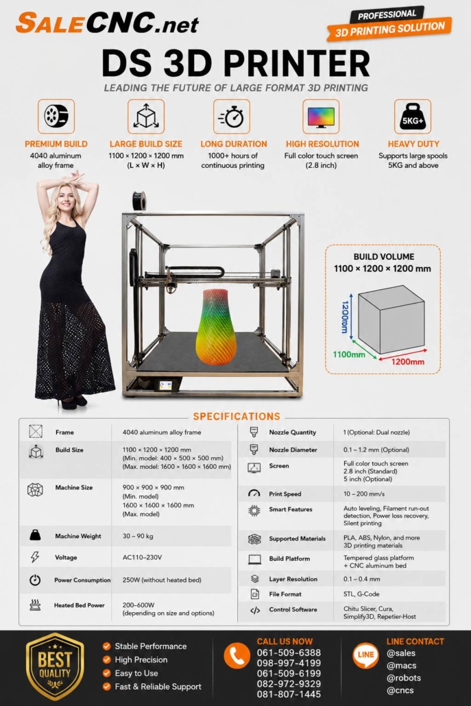 DS 3D PRINTER 1600*1600*1600 3 29666