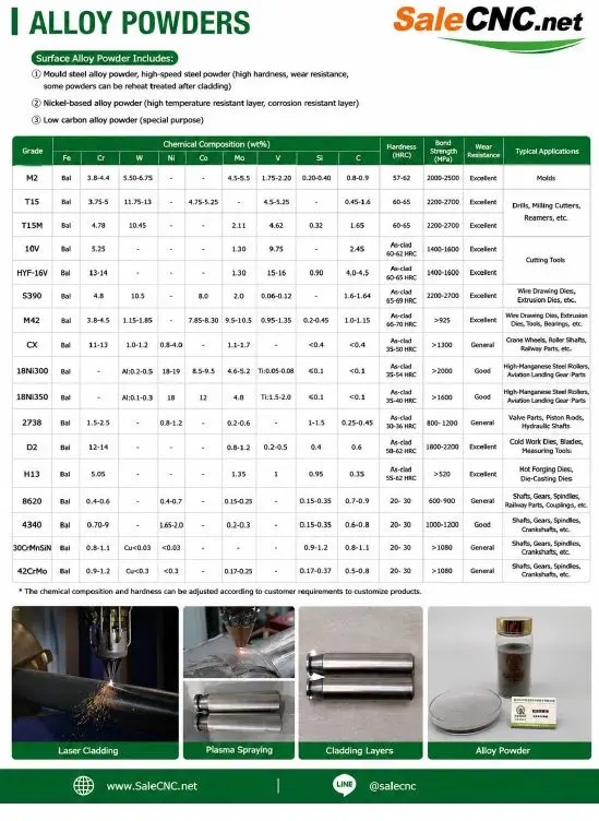 Metal powders 6