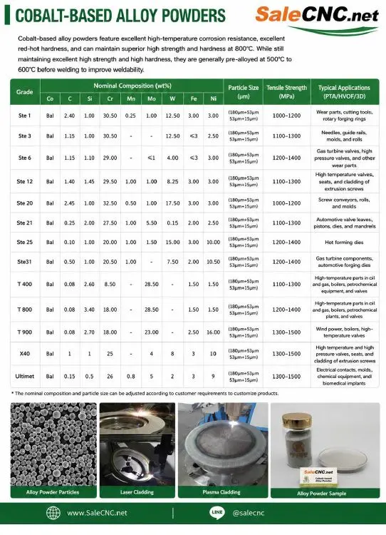 Metal powders 7