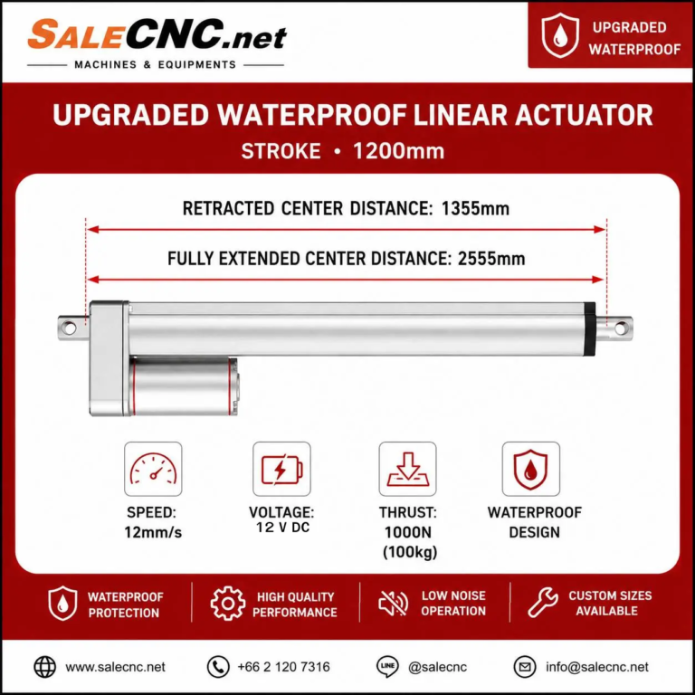 Linear Actuator Motor DC 12V stoke 1200 mm