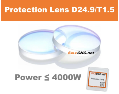 โพรเทคชั่น เลนส์ (Laser Protect Lens) power ≤ 4000w – D24.9/T1.5