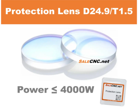 โพรเทคชั่น เลนส์ (Laser Protect Lens) power ≤ 4000w – D24.9/T1.5 1 24.9 1.5