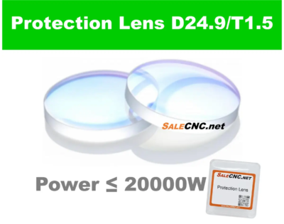 โพรเทคชั่น เลนส์ (Laser Protect Lens) power ≤ 20000w – D24.9/T1.5
