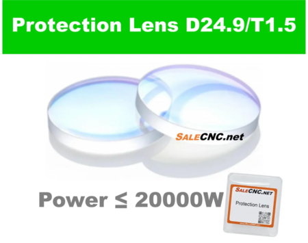 โพรเทคชั่น เลนส์ (Laser Protect Lens) power ≤ 20000w – D24.9/T1.5 1 24.9 1.5 g