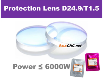โพรเทคชั่น เลนส์ (Laser Protect Lens) power ≤ 6000w – D24.9/T1.5