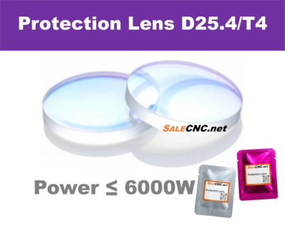 โพรเทคชั่น เลนส์ (Laser Protect Lens) power ≤ 6000w – D25.4/T4
