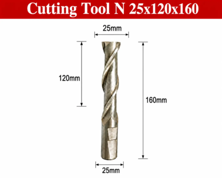 Cutting Tool N25x120x160mm 1 25x120x160mm 01