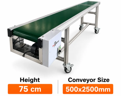 Conveyor Belt PVC 500x2500 mm สายพานลำเลียง สายพานเลื่อน