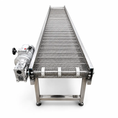 สายพานสแตนเลส 304 Stainless Belt Conveyor