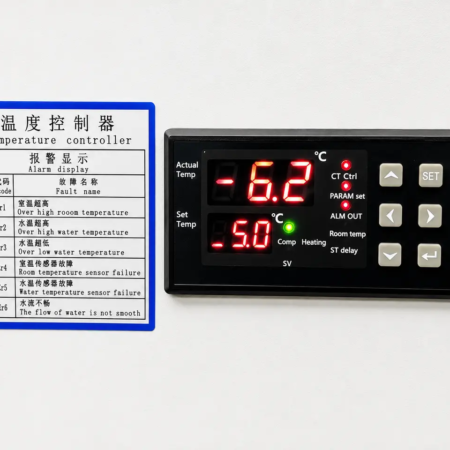Controller Chiller 11 หน้าจอควบคุม ชิลเลอร์