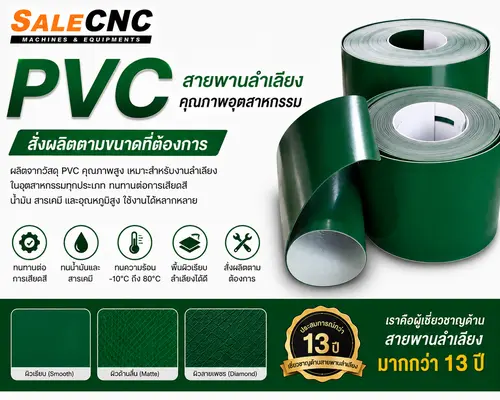 PVC Conveyor Belt : 1.5mm 300mm