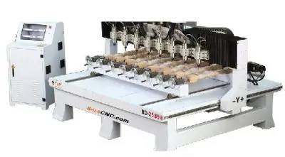 CNC Router Milling ZX 8 heads