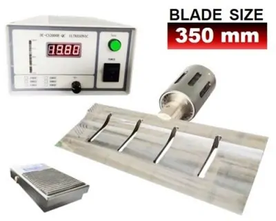 Food Processing Machine 115 Ultrasonic Cutter เครื่องตัดอัลตราโซนิค ด้วยความถี่สูง ใบมีดขนาด 350 mm