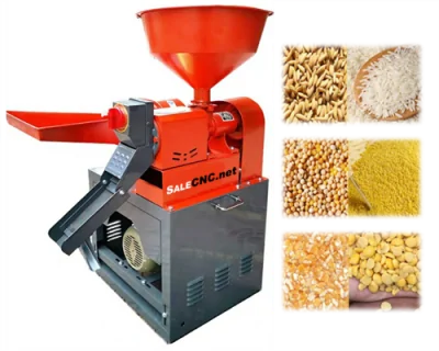 Food Processing Machine 145 เครื่องสีข้าวขนาดเล็ก เครื่องสีข้าวพอเพียง เหมาะสำหรับครัวเรือน Rice Milling Machine