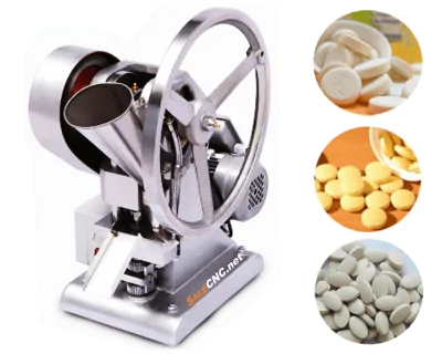 Food Processing Machine 12 เครื่องตอกเม็ดยา เครื่องอัดเม็ด เครื่องผลิตเม็ดยา แบบตอก 1 หลุม Single Punch Tablet Machine