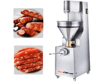Food Processing Machine 25 เครื่องอัดกุนเชียง,ไส้กรอก,ไส้กรอกอีสาน อัตโนมัติ Machine for stuffing Chinese sausage, sausage, Isaan sausage, automatic