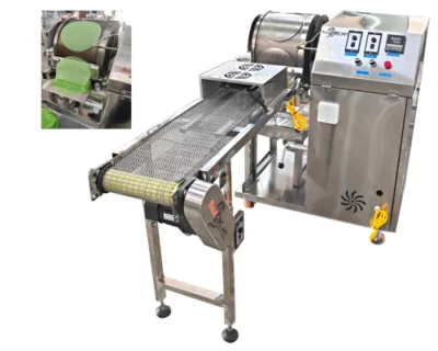 Food Processing Machine 84 เครื่องทำแป้งอัตโนมัติ โรตีสายไหม+สายพานลำเลียง Roti, Egg roll 🍞